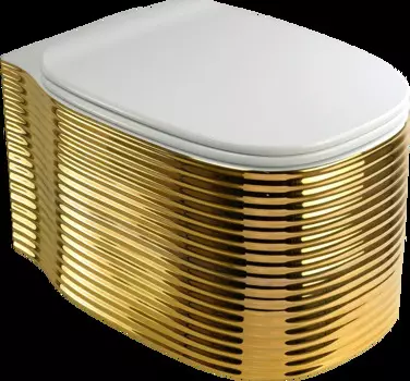 Унитаз подвесной Migliore Mare 32053 с микролифтом, золото