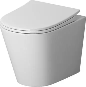 Унитаз подвесной Niagara Vista NG-9302 безободковый, с сиденьем микролифт, белый