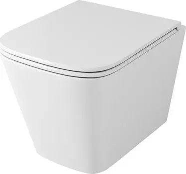 Унитаз подвесной OWL 1975 Vatter Ruta-H mini Slim OWLT190403S безободковый с сиденьем микролифт