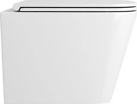 Унитаз подвесной OWL Vatter Ruta-H mini (Slim) TOWLT190403S безободковый с сиденьем микролифт, белый