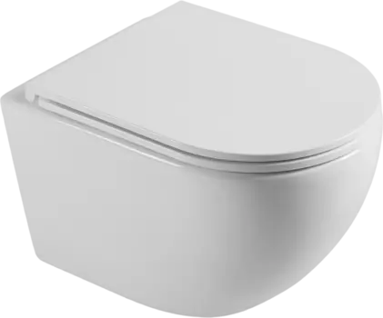 Унитаз подвесной STWORKI Скаген SK-09up безободковый, с микролифтом