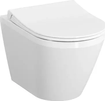 Унитаз подвесной Vitra Integra Round 7041B003-0075 безободковый, белый