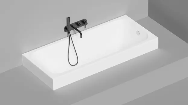 Ванна из искусственного камня Salini Orlanda 160x70 102015G, белый