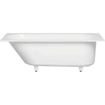 Ванна из искусственного камня Salini Ornella Kit 102411G 170x75 см, белый глянец