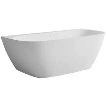 Ванна из искусственного камня Salini Sofia Wall 102523M 180x85 см, белый матовый