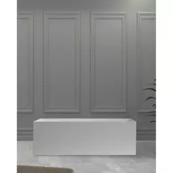 Ванна из искуственного камня Abber Stein 170х72 AS9640-1.7 белый