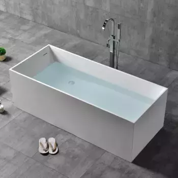 Ванна из искуственного камня Abber Stein 180х76 AS9642-1.8 белый