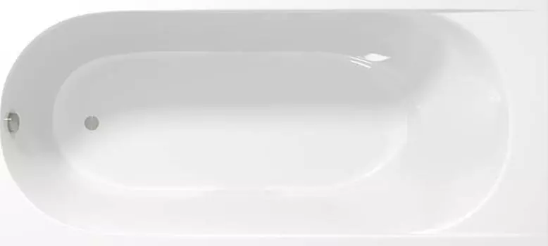 Ванна из литьевого мрамора Creto Fresh 170x75 см 20-1111, белый