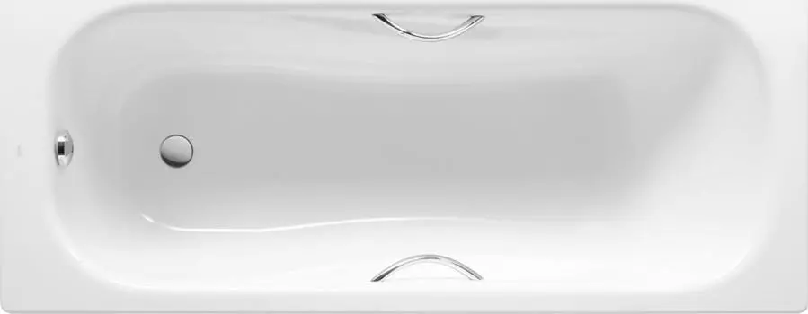 Ванна стальная Roca Princess 170x75 2202E0000 с отверстиями для ручек