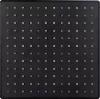 Верхний душ Berges Wasserhaus Nardis S Black 072002, черный матовый