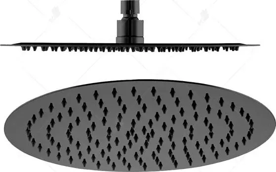 Верхний душ RGW SP-81-25 B Круглый/Черный 25