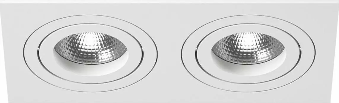 Встраиваемые светильники Lightstar Intero 16 double quadro i5260606