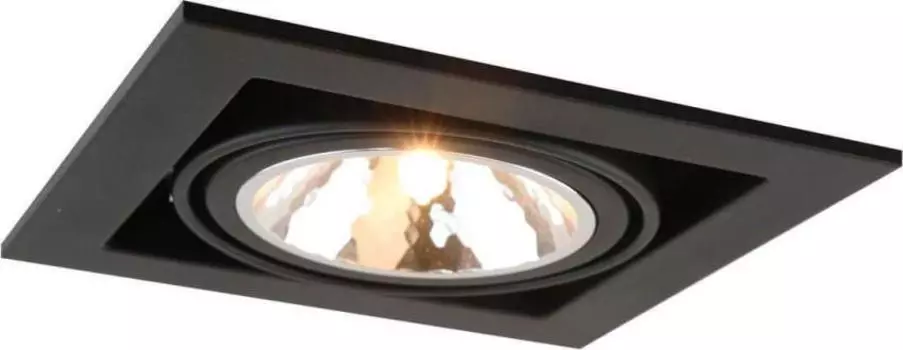 Встраиваемый светильник Arte Lamp Cardani Semplice A5949PL-1BK
