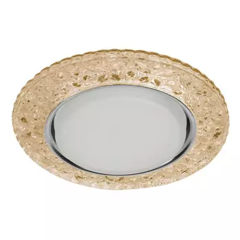 Встраиваемый светильник ЭРА LED с подсветкой DK LD25 CHP/WH Б0029636