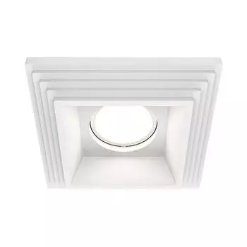 Встраиваемый светильник Maytoni Gyps DL005-1-01-W