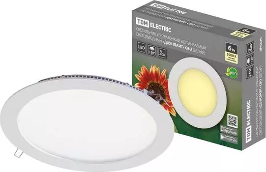 Встраиваемый светодиодный светильник TDM Electric Даунлайт СВО SQ0329-0027