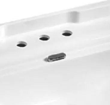 Заглушка для перелива Kerasan Waldorf 811390, хром