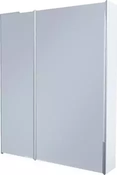 Зеркальный шкаф 1MarKa 70 2д Белый