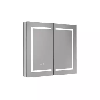 Зеркальный шкаф Акватек 80х13.3 AQ7804-MLC хром