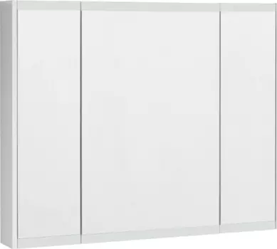 Зеркальный шкаф Aquaton Нортон 100 1A249302NT010, белый глянцевый