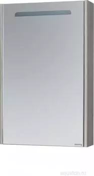 Зеркальный шкаф Aquaton Сильва 60 1A216202SIW60, коричневый