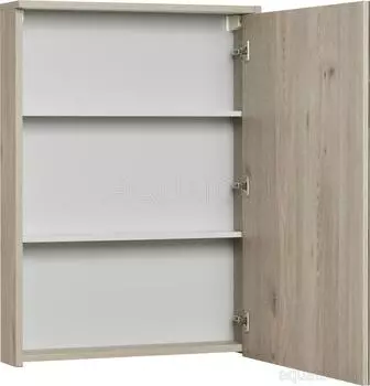 Зеркальный шкаф Aquaton Стоун 60 1A231502SX850, коричневый