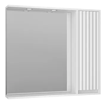 Зеркальный шкаф Brevita Balaton BAL-04090-01-П белый