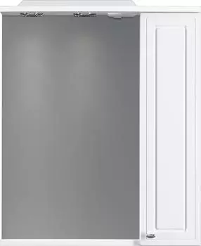 Зеркальный шкаф Damixa RedBlu Palace One 60x75 M41MPR0601WG правое с подсветкой, белый