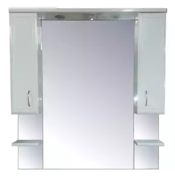 Зеркальный шкаф Loranto Коралл CS00040240 белый