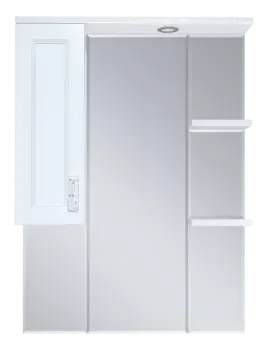 Зеркальный шкаф Misty Дива П-Див04085-013Л белый