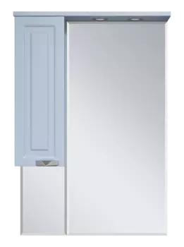 Зеркальный шкаф Misty Терра П-Тер02070-0501Л серый