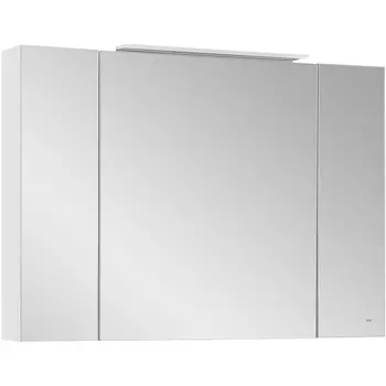 Зеркальный шкаф Roca Oleta 100 A857648501 белый матовый, LED подсветка