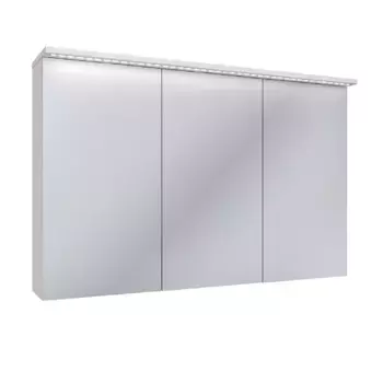 Зеркальный шкаф Runo Лира 00-00000254 белый