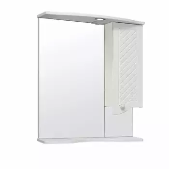 Зеркальный шкаф Runo Милано УТ000002097 белый