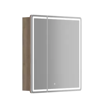 Зеркальный шкаф Sancos Mirror MI70EG дуб галифакс натуральный