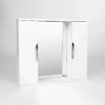 Зеркальный шкаф Viant Лима VLIM80-ZSH белый