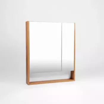 Зеркальный шкаф Viant Мальта VMAL80-ZSH коричневый