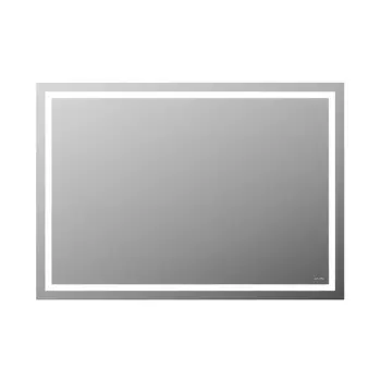 Зеркало 100 см с LED-подсветкой Am.Pm Gem M91AMOX1001WG серебристый