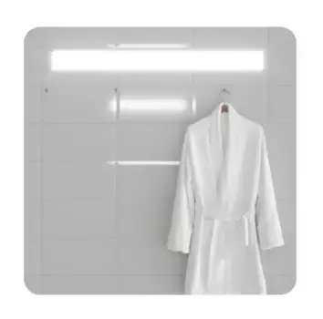 Зеркало 1MarKa Гармоника У23254 белый