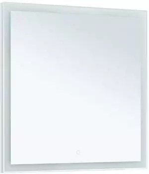 Зеркало Aquanet Гласс 80 00274016 белый, Led подсветка