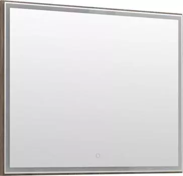 Зеркало Aquanet Nova Lite 100 00249519 темное дерево, Led подсветка