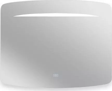 Зеркало Art&Max Gina AM-Gin-1000-700-DS-F-H с подсветкой, белый