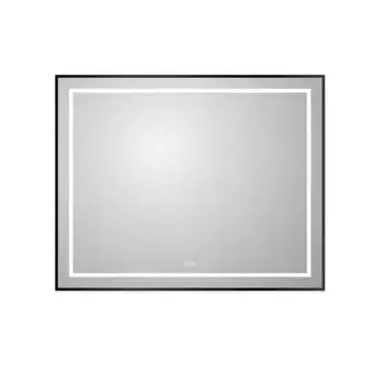 Зеркало BelBagno Kraft SPC-KRAFT-1000-800-LED-TCH-WARM-NERO черный