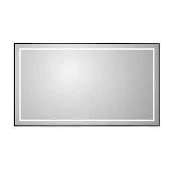 Зеркало BelBagno Kraft SPC-KRAFT-1400-800-LED-TCH-WARM-NERO черный