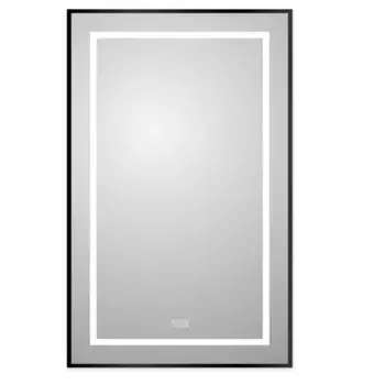 Зеркало BelBagno Kraft SPC-KRAFT-500-800-LED-TCH-WARM-NERO черный