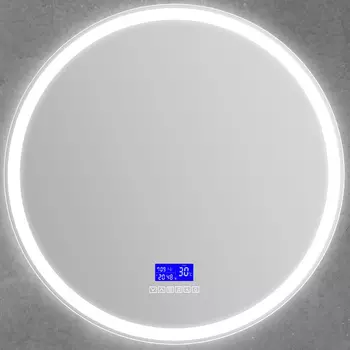 Зеркало BelBagno SPC-RNG-700-LED-TCH-RAD 70 см, с подсветкой и сенсорным выключателем