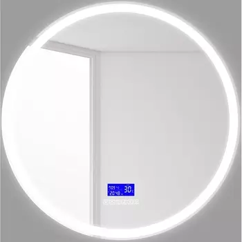Зеркало BelBagno SPC-RNG-800-LED-TCH-RAD 80 см, с подсветкой и сенсорным выключателем