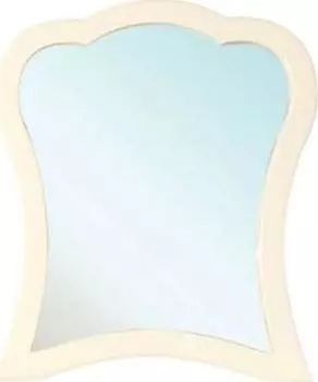 Зеркало Bellezza Грация 90 бежевое