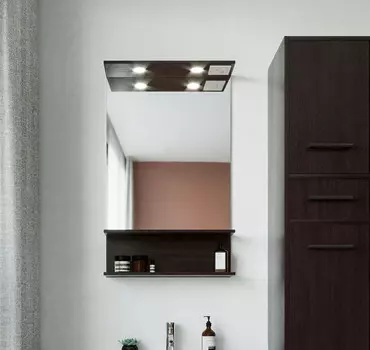 Зеркало Бриклаер Чили 4627125415043 венге