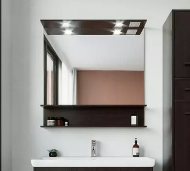 Зеркало Бриклаер Чили 4627125415074 венге